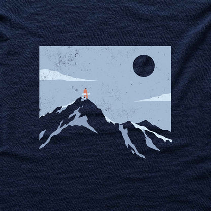 Go On Top Snowboard T-shirt - Navy - hero