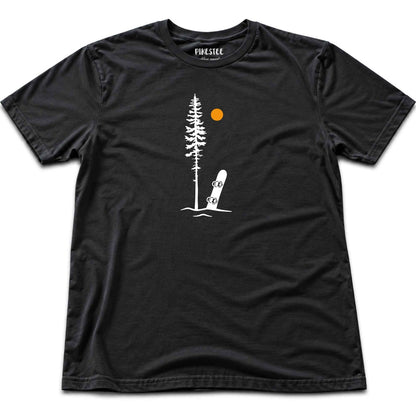 Snowboard Best Spot T-shirt - Black