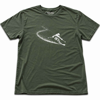 Slalom Flow T-shirt - Military Green