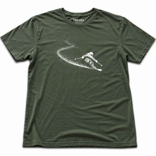 Slalom Flow T-shirt - Military Green