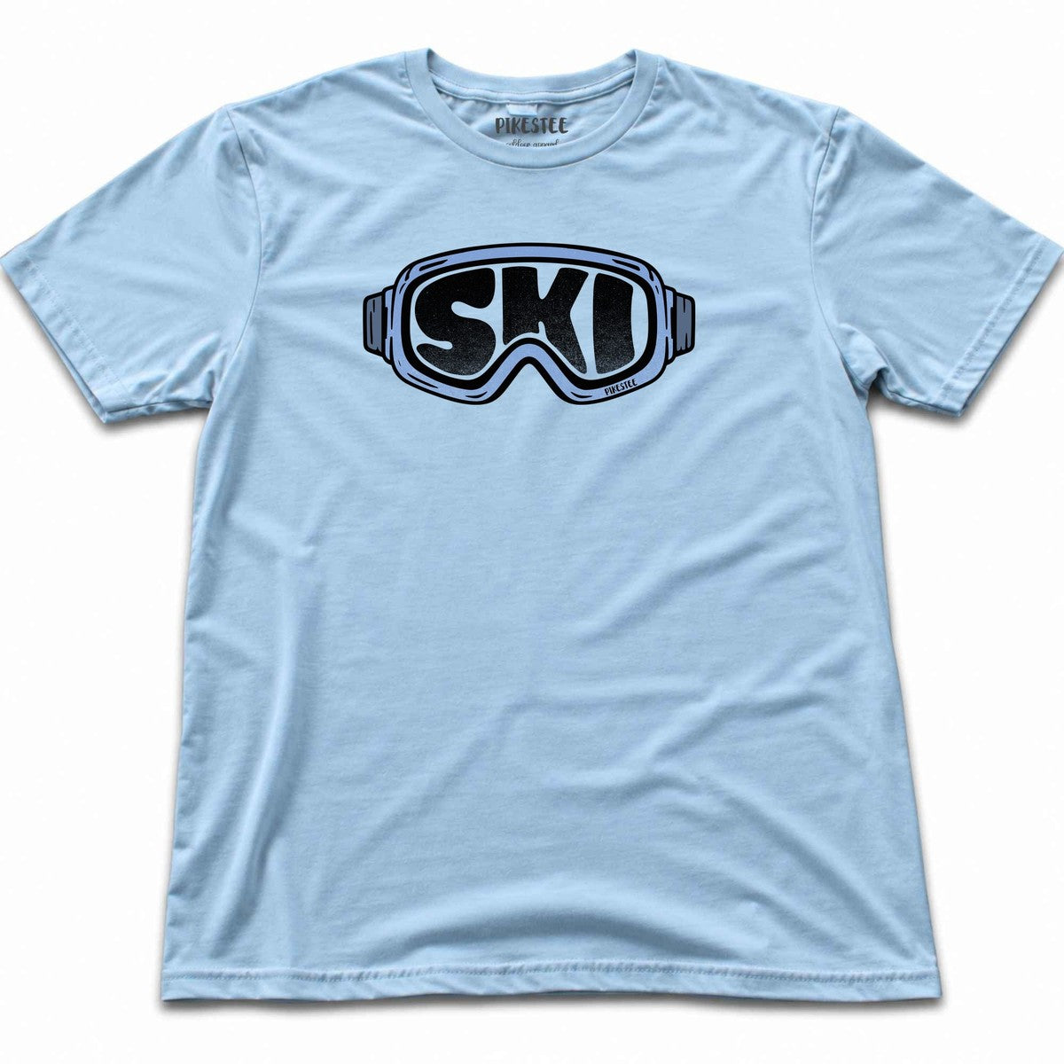 Ski Mask T-shirt - Light Blue