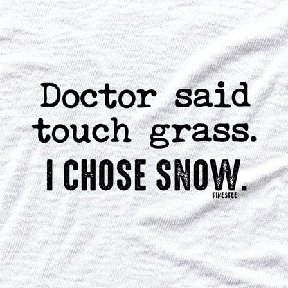 Doctor Said Snow T-shirt - White - hero