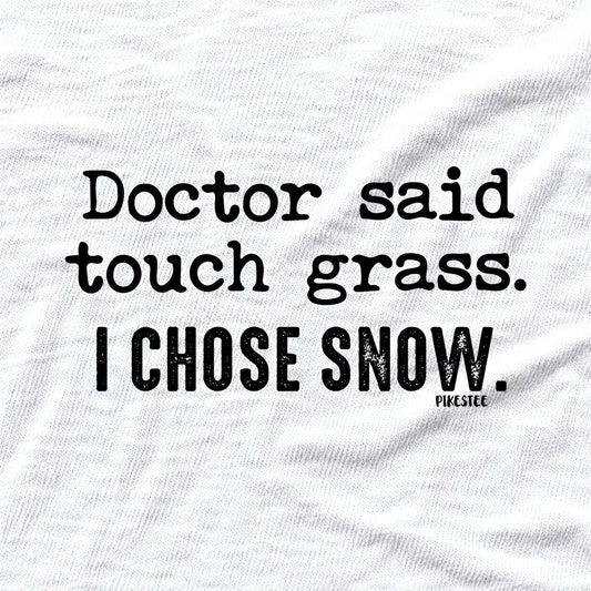 Doctor Said Snow T-shirt - White - hero