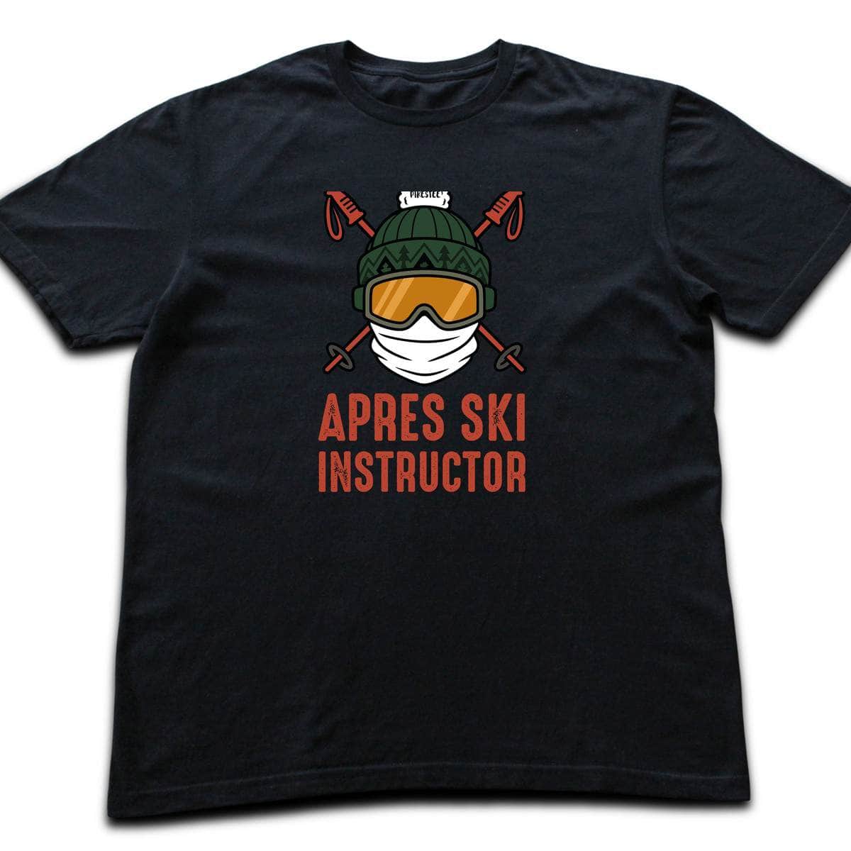 Apres Ski Instructor Man T-shirt - Black
