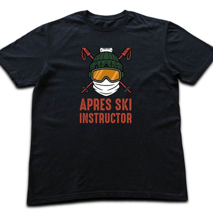 Apres Ski Instructor Man T-shirt - Black