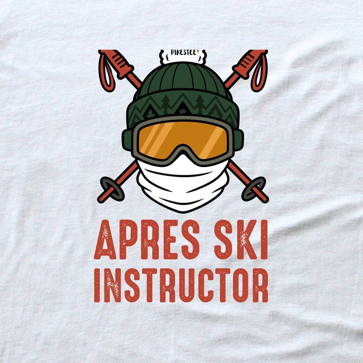 Apres Ski Instructor Man T-shirt - White - hero