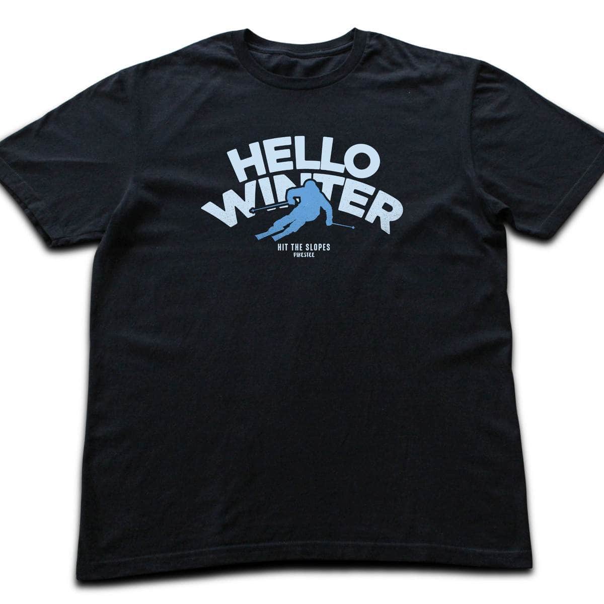 Hello Winter T-shirt - Black