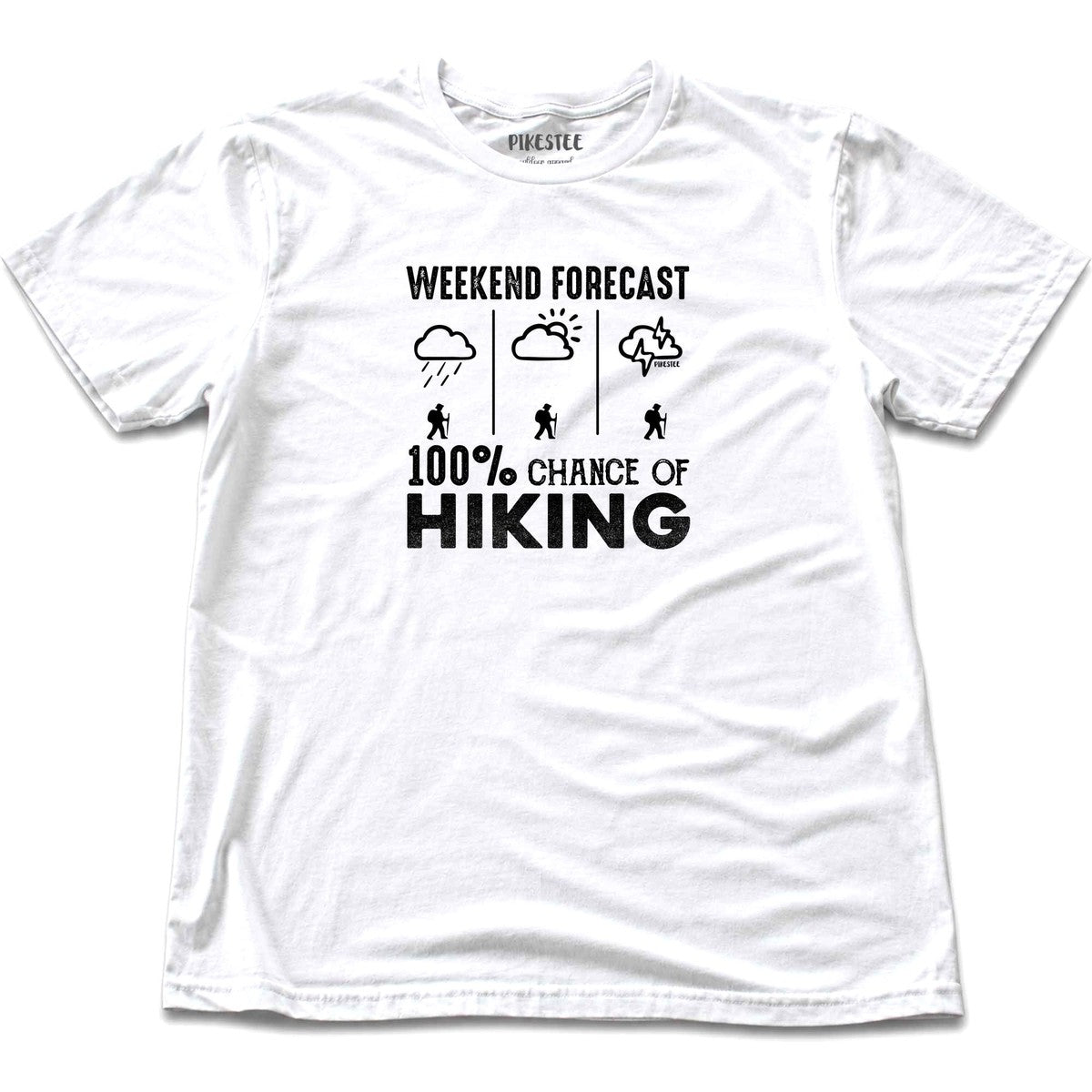 Chance Of Hiking T-shirt - White