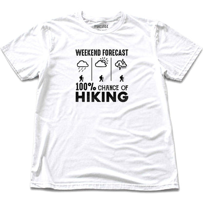Chance Of Hiking T-shirt - White