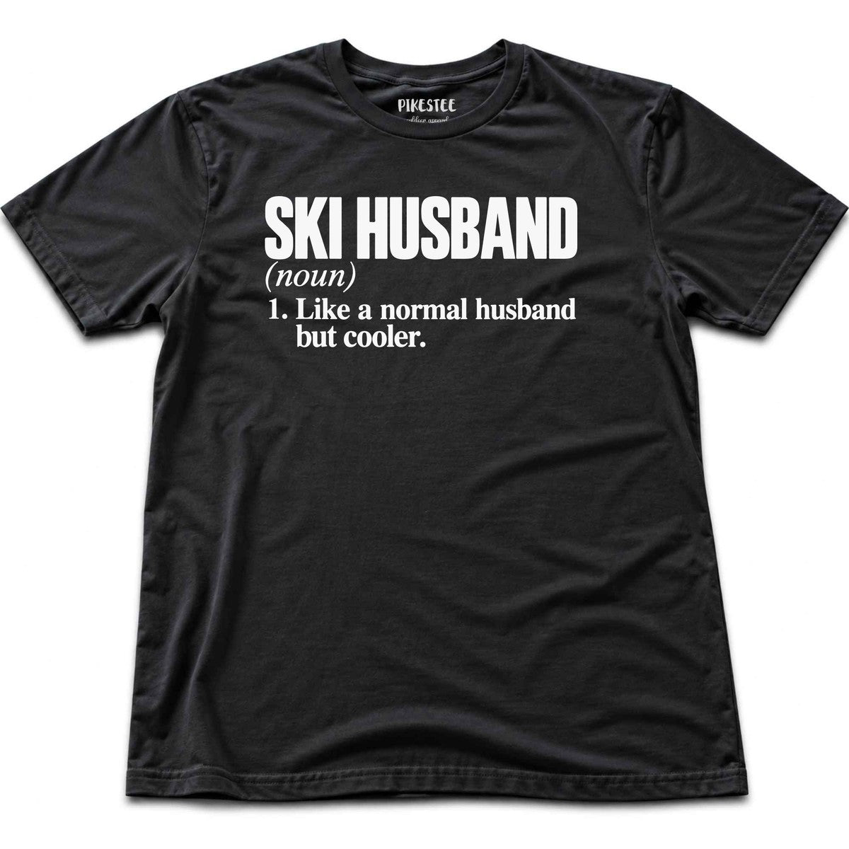 Ski Husband T-shirt - Black