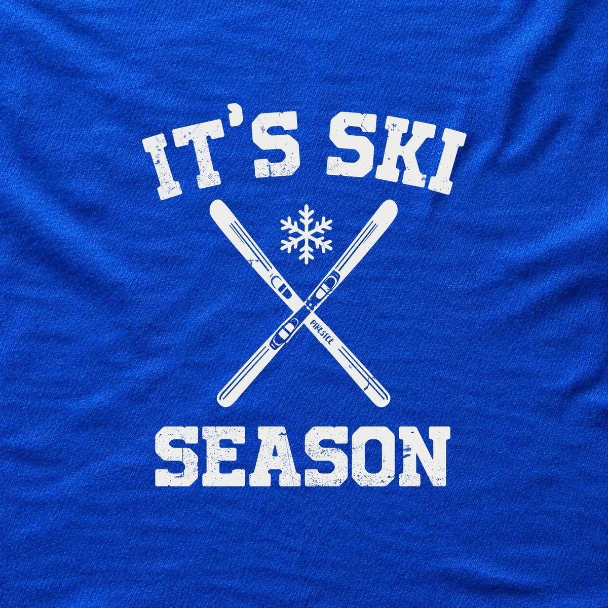 Ski Season T-shirt - Royal - hero
