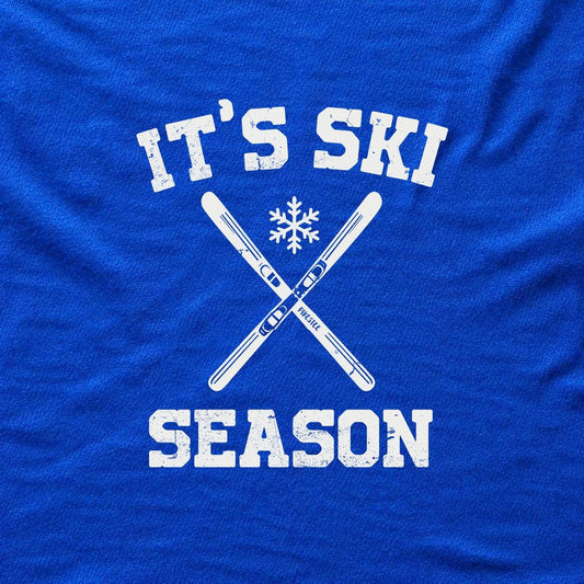 Ski Season T-shirt - Royal - hero