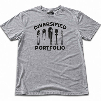 Diversified Porfolio Ski T-shirt - Sport Grey