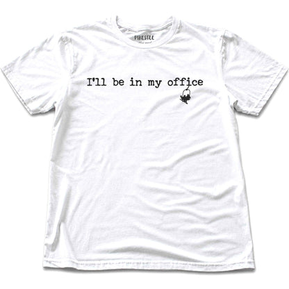 In My Office Ski T-shirt - White