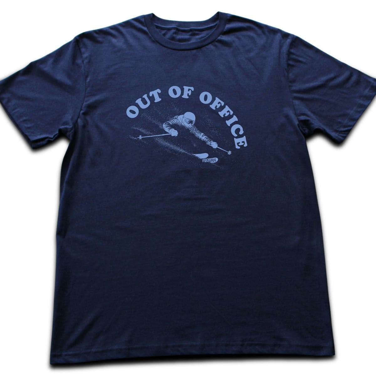 Out Of Office Flow T-shirt - Navy