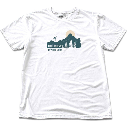 Close To Heaven Ski T-shirt - White