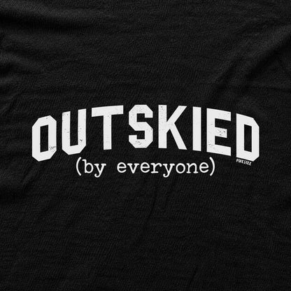 Outskied By Everyone T-shirt - Black - hero