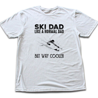 Ski Dad Flow T-shirt - White