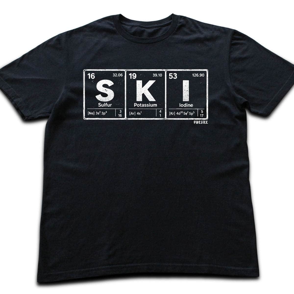 Ski Elements T-shirt - Black