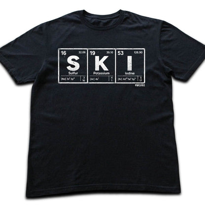 Ski Elements T-shirt - Black