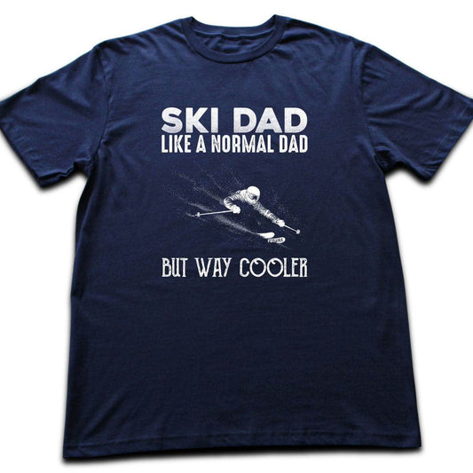 Ski Dad Flow T-shirt - Navy