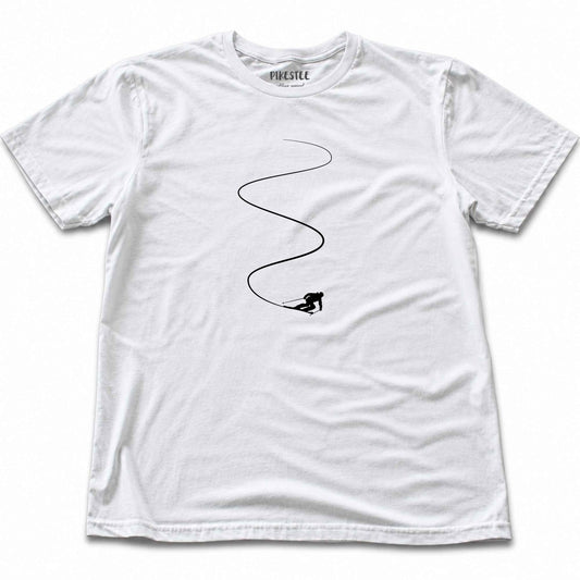 Ski Slalom T-shirt - White