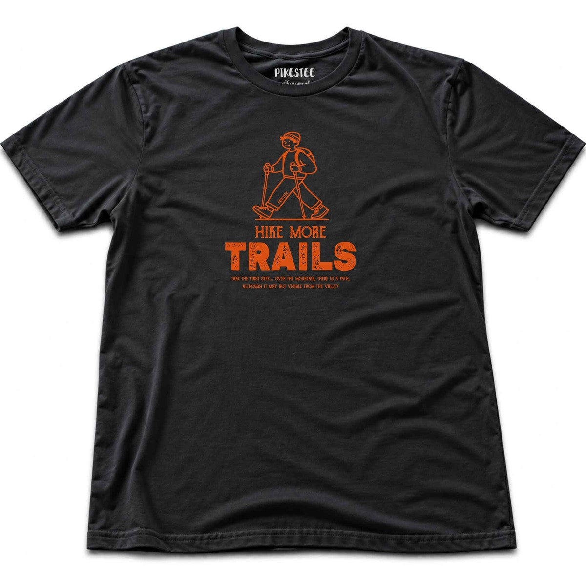 Hike More Trails T-shirt - Black