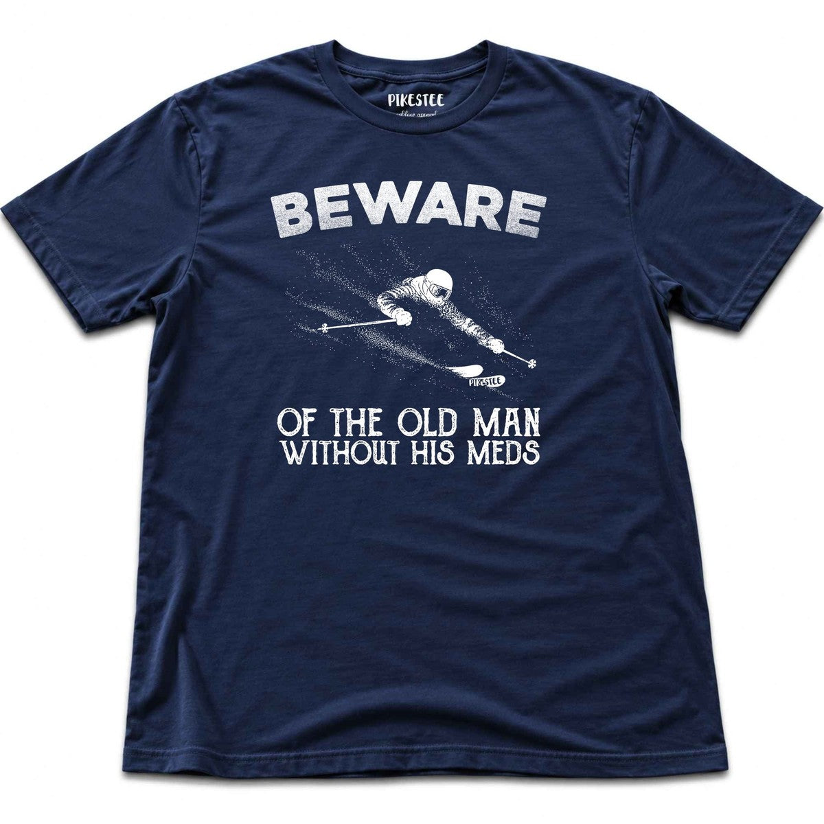 Beware Meds T-shirt - Navy