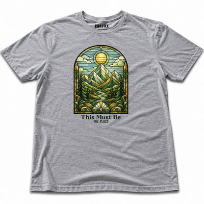This Must Be The Place T-shirt - Sport Grey