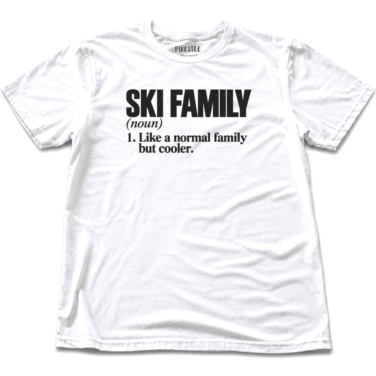 Ski Familydefinition T-shirt - White