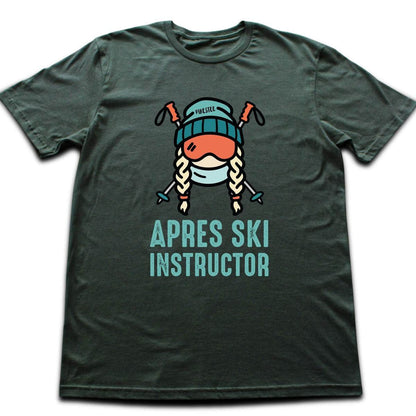 Apres Ski Instructor Woman T-shirt - Military Green