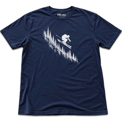 Ski Jump Ink T-shirt - Navy