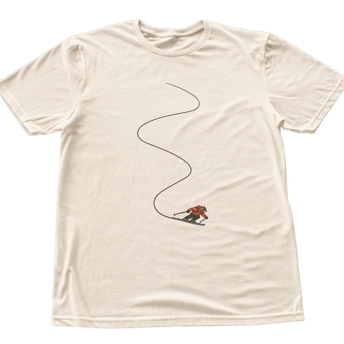 Bear Slalom T-shirt - Natural