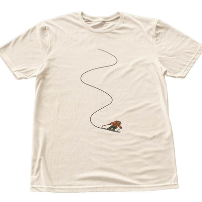 Bear Slalom T-shirt - Natural
