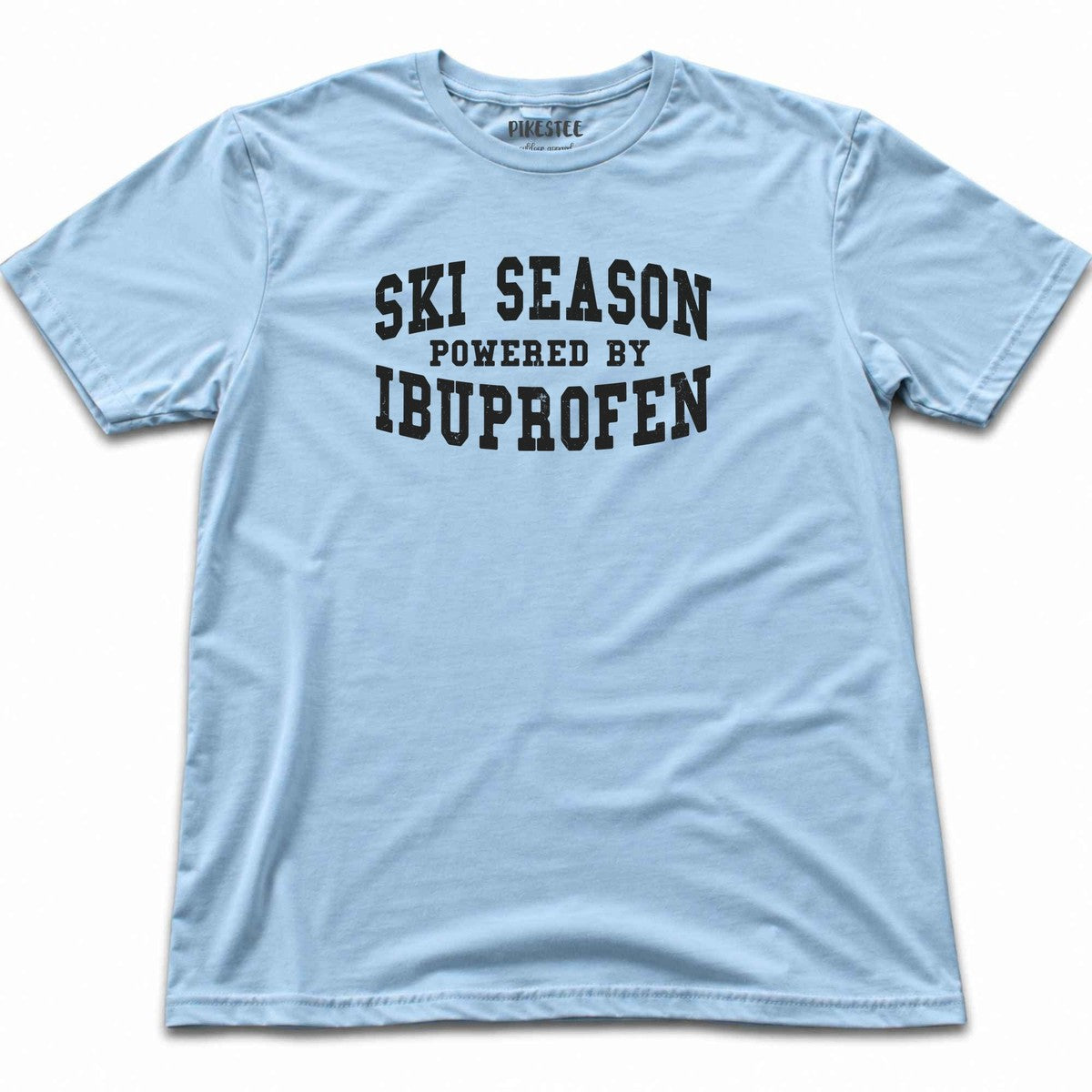 Ski Season Ibuprofen T-shirt - Light Blue