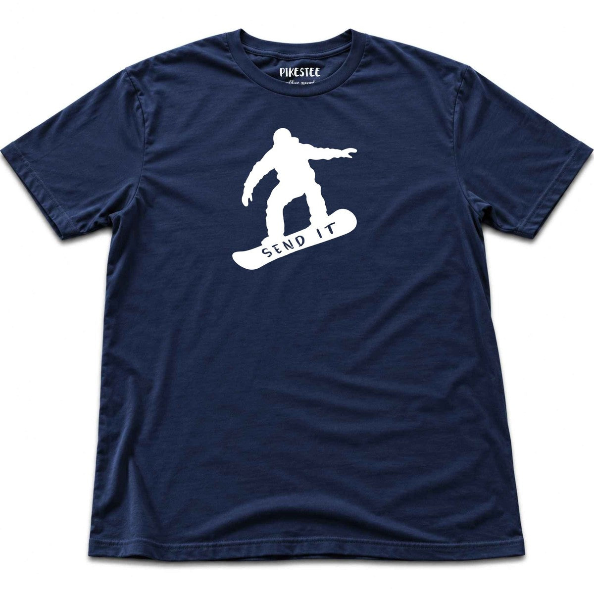 Send it SnowBoard T-shirt - Navy