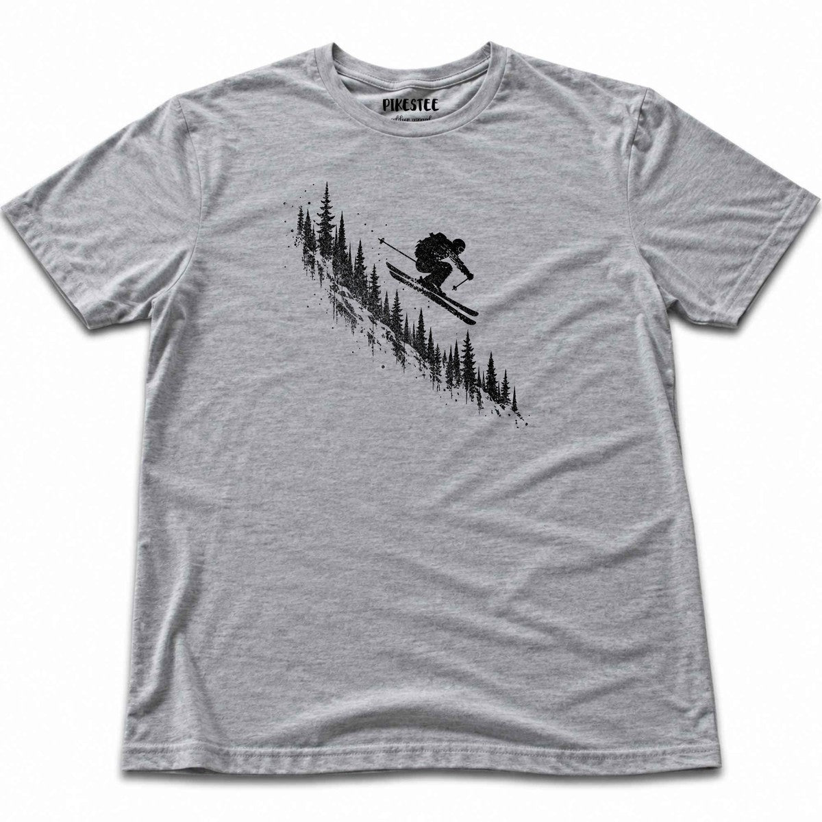 Ski Jump Ink T-shirt - Sport Grey
