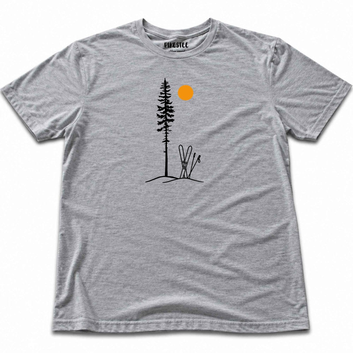 Ski Best Spot T-shirt - Sport Grey