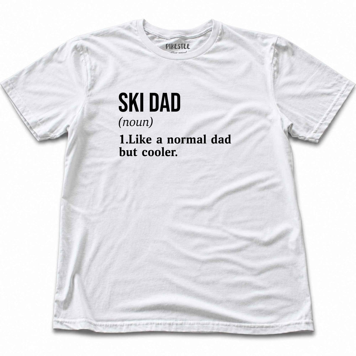 Ski Dad Definition T-shirt - White