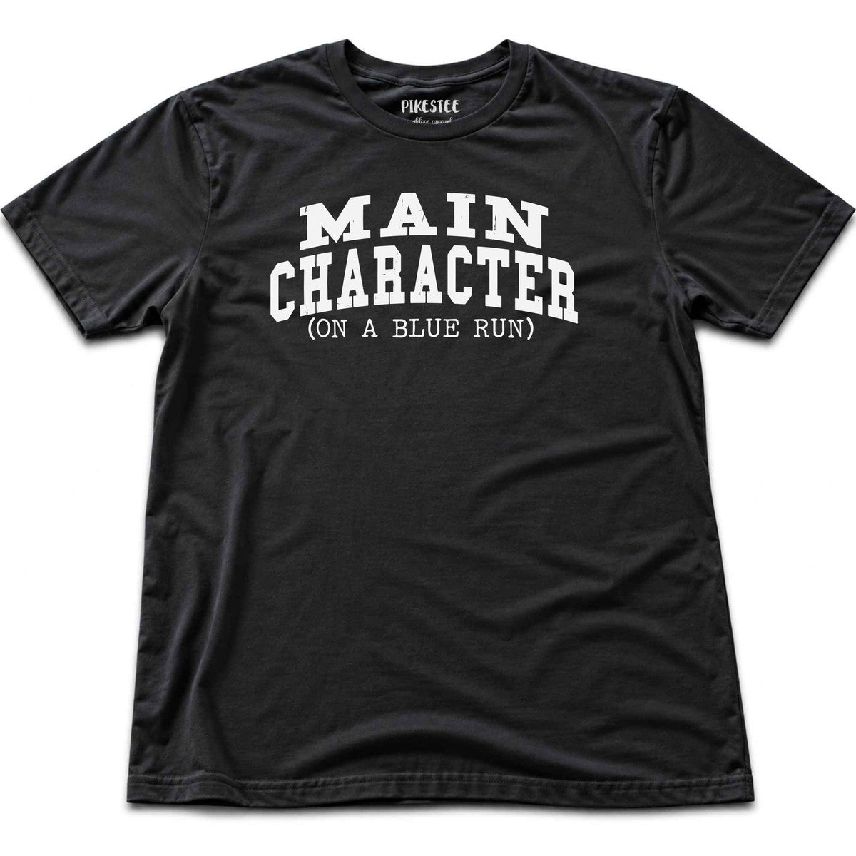 Main Character Typo T-shirt - Black