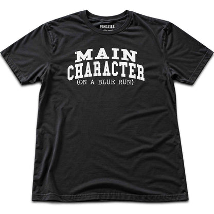 Main Character Typo T-shirt - Black