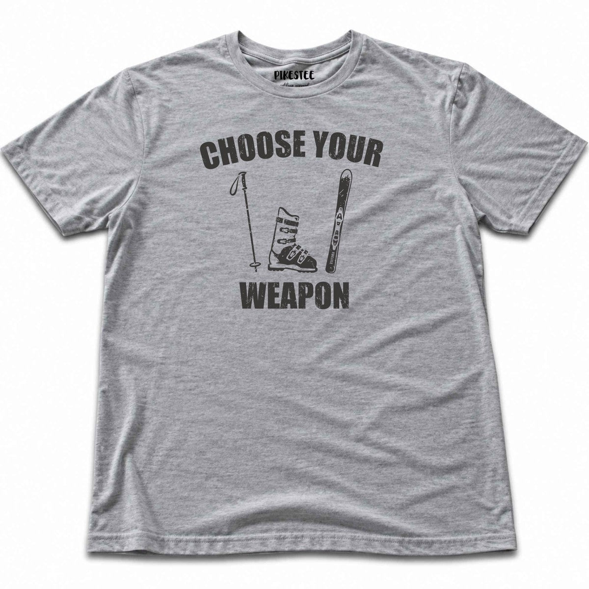 Choose Your Weapon T-shirt - Sport Grey