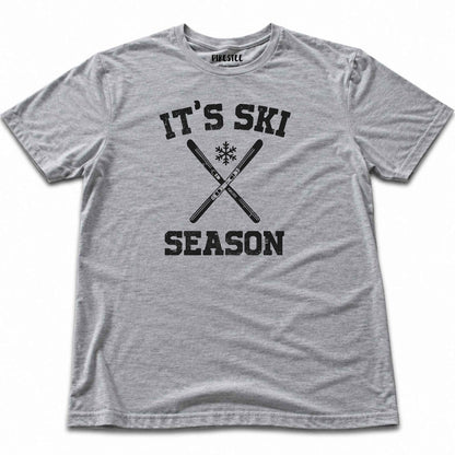 Ski Season T-shirt - Sport Grey