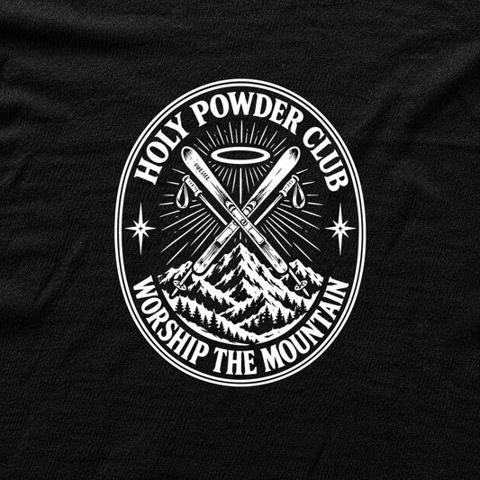 Holy Powder Club T-shirt - Black - hero