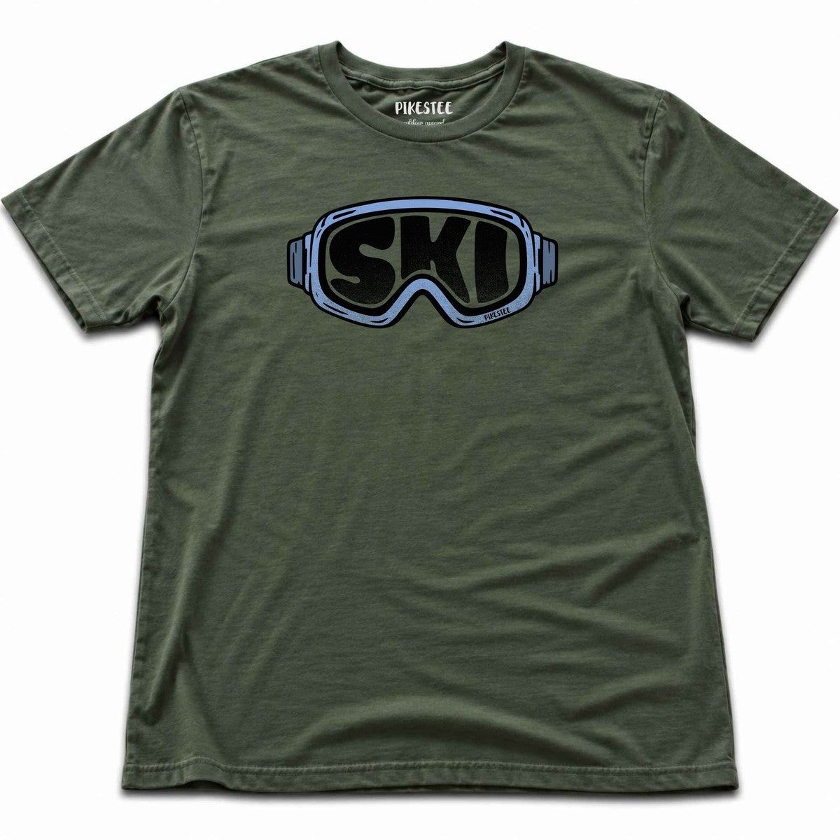 Ski Mask T-shirt - Military Green