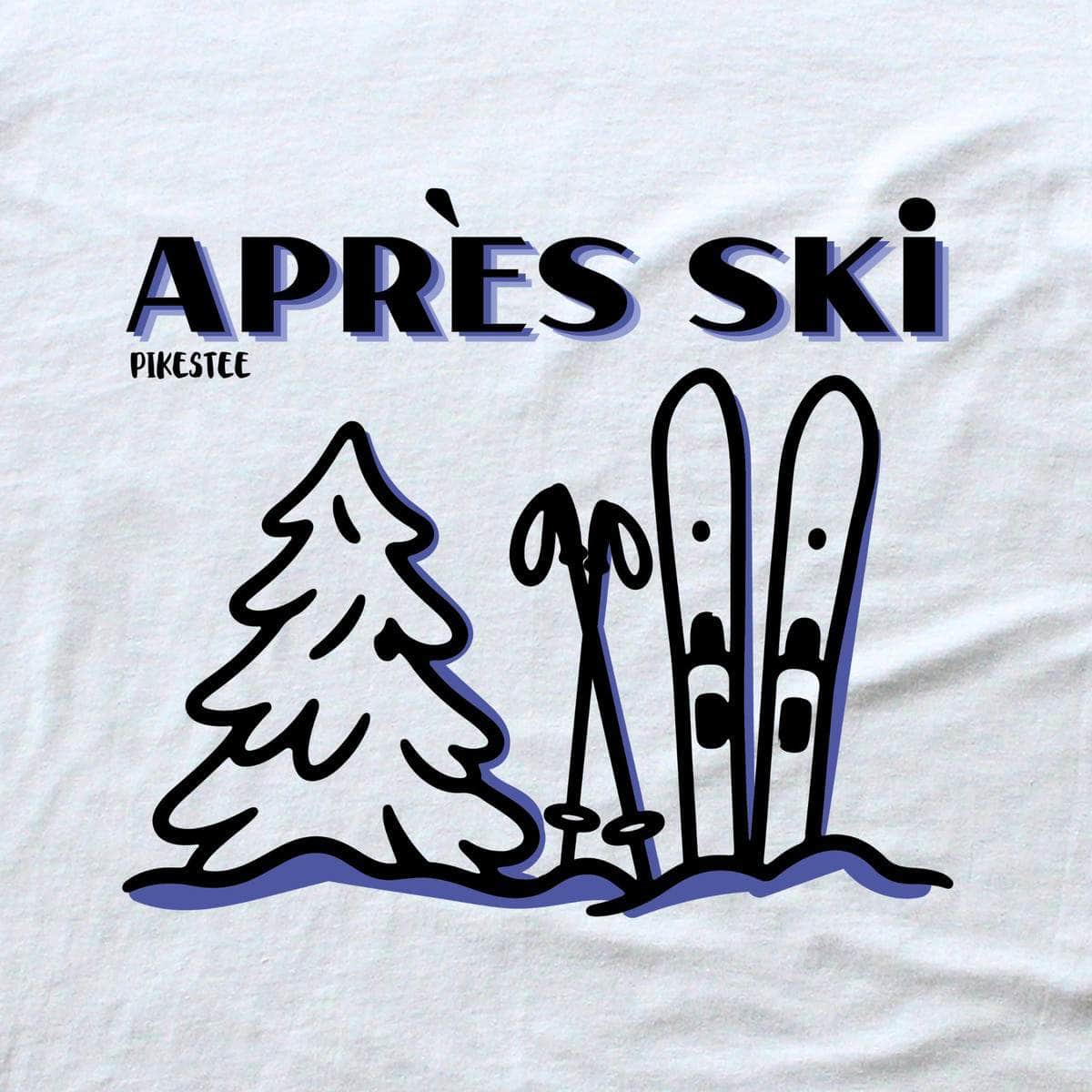 Apres Ski Spot T-shirt - White - cover