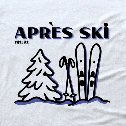 Apres Ski Spot T-shirt - White - cover