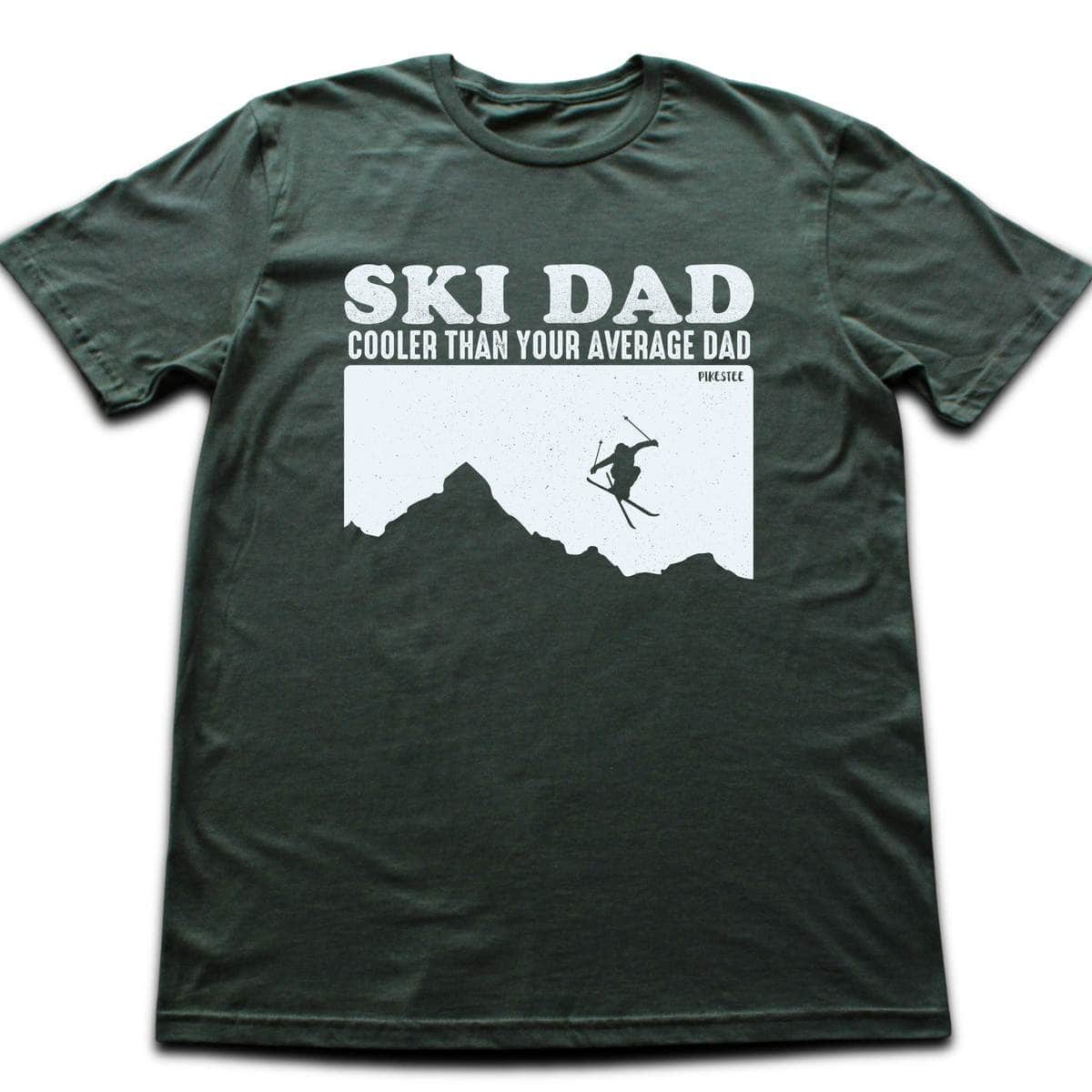 Cooler Than Your Average Dad T-shirt - Military Green