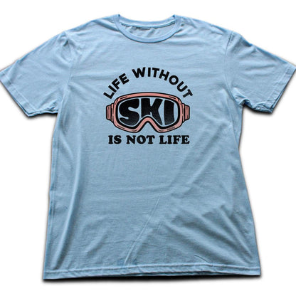 Life Whitout Ski T-shirt - Light Blue