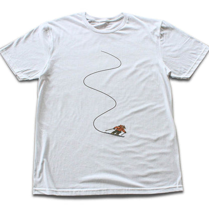 Bear Slalom T-shirt - White